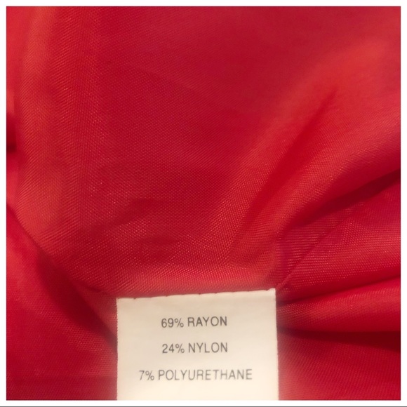 Trina Turk Women's Size 4 Red / Orange Dress with gold button details - Picture 8 of 8